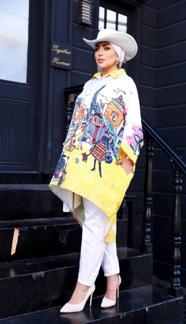 photo_14_2026-07-11_21-08-03 Chic Paris Sketch Printed Loose Tunic