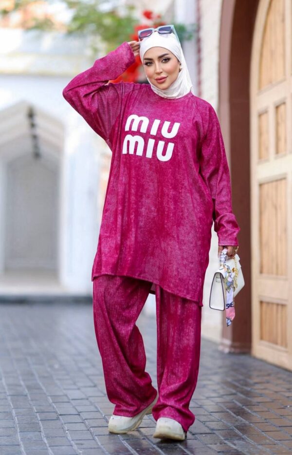 photo_17_2026-07-15_22-25-11 Chic Magenta Oversized Loungewear Set