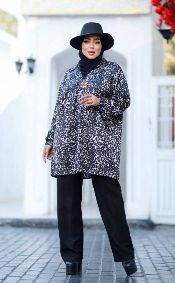 photo_19_2026-07-15_22-25-11 Elegant Grey Leopard Print Maxi Abaya