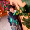 Vibrant Wild Leopard & Tropical Leaf Maxi Dress