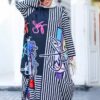 photo_31_2026-07-15_22-25-11 Abstract Cubist Face Print Maxi Dress