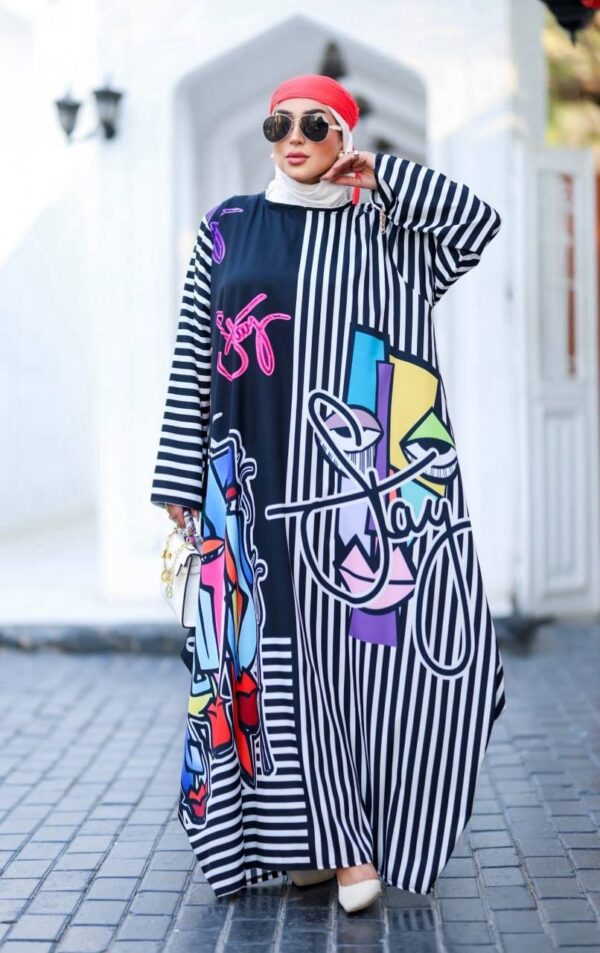photo_32_2026-07-15_22-25-11 Abstract Cubist Face Print Maxi Dress