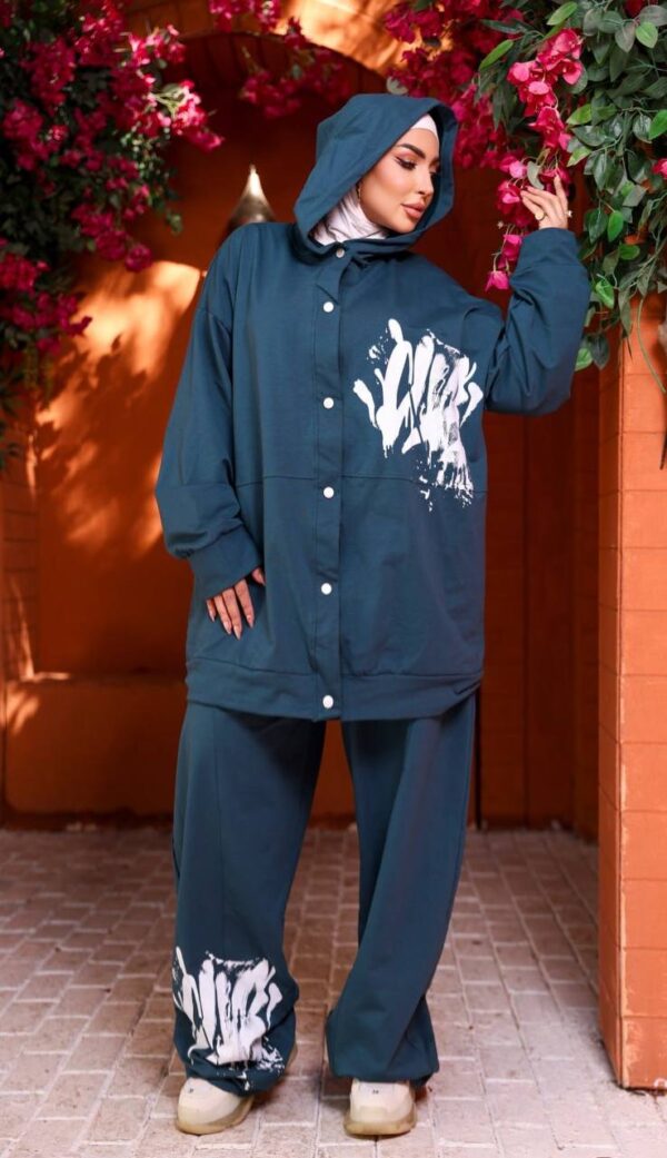 photo_46_2026-07-11_21-08-03 Urban Graphic Print Petrol Blue Co-ord Set
