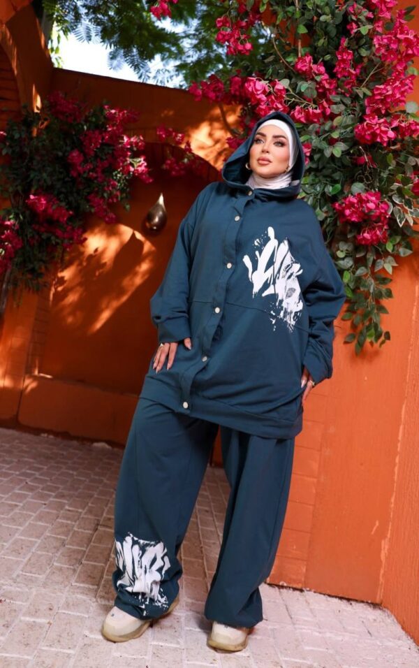 photo_48_2026-07-11_21-08-03 Urban Graphic Print Petrol Blue Co-ord Set