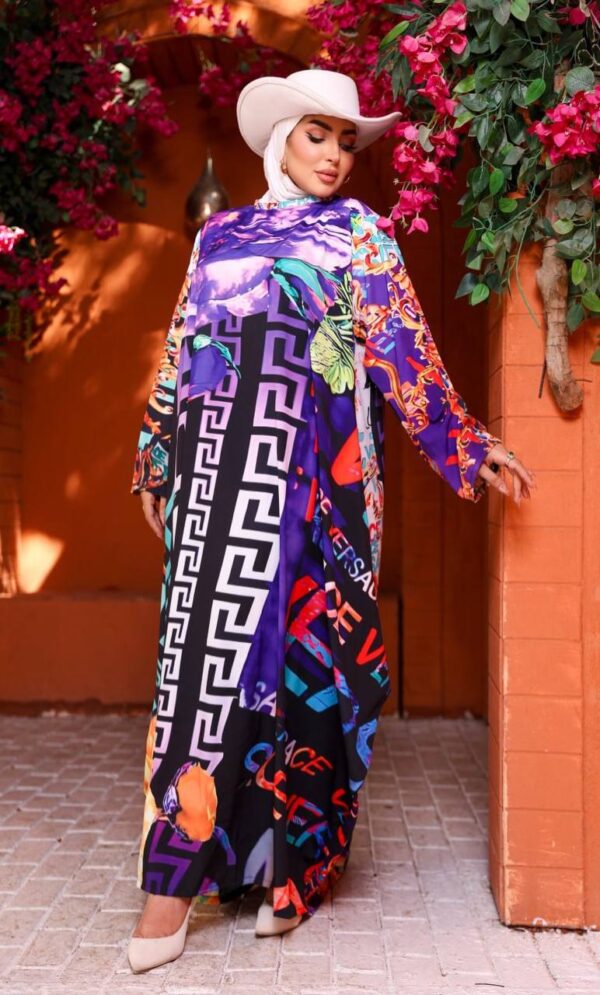 photo_51_2026-07-11_21-08-03 Artistic Mixed Pattern Modest Maxi Dress