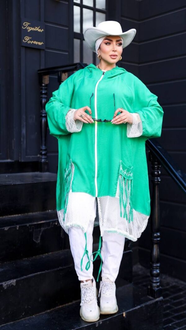 photo_8_2026-07-11_21-08-03 Sporty Emerald Green Oversized Zip-Up Hoodie