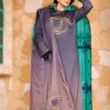 Chic Slate Purple Oversized Longline Puffer Vest Coat
